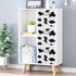 Storage Cubes Cow Print Large Cotton Linen Fabric Bins