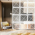 12PCS Hanging Room Divider Thick Wall Screen Panels