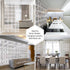 12PCS Hanging Room Divider Thick Wall Screen Panels