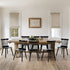 Farmhouse Solid Wood Windsor Dining Chairs Set