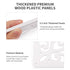 12PCS Hanging Room Divider Thick Wall Screen Panels