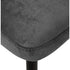 Velvet Upholstered Swivel Bar Stool Set of 2, 26"