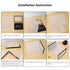 Large Shoe Box Clear Plastic Organizers Magnetic Doors