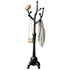 Coat Rack Freestanding Large Wood Tree Rack w/ 8 Hooks