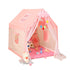 Kids Play Tent With Rug Lights Girls Princess Large Playhouse