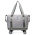 Expandable Rolling Travel Bag With 360° Detachable Wheels