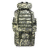 100L Outdoor Camping Bag Military Backpack
