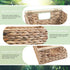 3Pack Water Hyacinth Storage Baskets