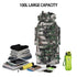 100L Outdoor Camping Bag Military Backpack