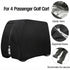 Waterproof 4 Passenger Golf Cart Cover Fits EZ Go/Club Car/Yamaha - millionsource