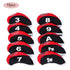 10PCS Neoprene Golf Club Iron Head Covers w/ Number Print - millionsource