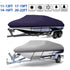 Waterproof Heavy Duty Boat Cover Trailerable V-Hull Runabouts - millionsource