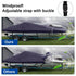 Waterproof Heavy Duty Boat Cover Trailerable V-Hull Runabouts - millionsource