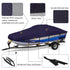 Waterproof Heavy Duty Boat Cover Trailerable V-Hull Runabouts - millionsource