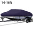 Waterproof Heavy Duty Boat Cover Trailerable V-Hull Runabouts - millionsource