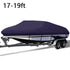Waterproof Heavy Duty Boat Cover Trailerable V-Hull Runabouts - millionsource