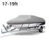 Waterproof Heavy Duty Boat Cover Trailerable V-Hull Runabouts - millionsource