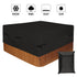 5 Sizes Heavy Duty Outdoor Hot Tub SPA Cover - millionsource