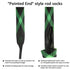 67 inch Fishing Rod Sleeve Rod Socks Braided Mesh Rod Protector - millionsource