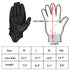 Perforated Full Finger Genuine Leather Motorcycle Gloves - millionsource