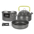 Camping Cookware Set Outdoor Cooking Equipment - millionsource