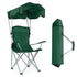 600D Folding Camping Beach Chair Seat with Sun Shade Canopy - millionsource