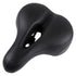 Comfort Wide Big Bum Gel Cruiser Bike Saddle Bicycle Seat - millionsource