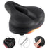 Comfort Wide Big Bum Gel Cruiser Bike Saddle Bicycle Seat - millionsource