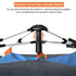 Pop-Up Camping Tent with/2 Poles Outdoor Family Camping Tent - millionsource
