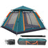 Pop-Up Camping Tent with/2 Poles Outdoor Family Camping Tent - millionsource