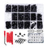 435Pcs Car Body Retainer Push Pin Trim Rivet Screw Tool Kit - millionsource