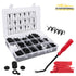 435Pcs Car Body Retainer Push Pin Trim Rivet Screw Tool Kit - millionsource