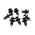 Bumper Clips Plastic Rivet Fastener Mud Flaps Fender Push for Honda - millionsource