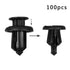 Bumper Clips Plastic Rivet Fastener Mud Flaps Fender Push for Honda - millionsource
