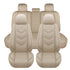 Adjustable Universal Leather 5 Car Seat Cover Full Set - millionsource