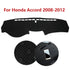 Dash Mat Dashboard Cover Carpet Fit For Honda Accord 2008-2012 - millionsource