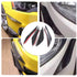 Car Bumper Fin Canard Splitter Diffuser Valence Spoiler Lip - millionsource