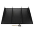 ABS Universal Rear Bumper 4 Fins Diffuser Fin Black Canards - millionsource