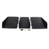 ABS Universal Rear Bumper 4 Fins Diffuser Fin Black Canards - millionsource
