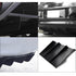 ABS Universal Rear Bumper 4 Fins Diffuser Fin Black Canards - millionsource
