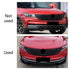 Universal Car Front Bumper Lip Spoiler Splitter Wing Body Kit - millionsource