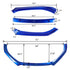 Front Bumper Lip Spoiler Splitter Under Panel Diffuser - millionsource