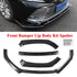 Front Bumper Lip Spoiler Splitter Under Panel Diffuser - millionsource