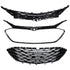 3pcs Black Car Front Bumper Grille Mesh Kit Fit Chevy Malibu 2019 - millionsource
