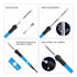 All in 1 Electric Soldering Iron Kit Wire Solder Stand Solder Tip Tweezer - millionsource