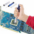 All in 1 Electric Soldering Iron Kit Wire Solder Stand Solder Tip Tweezer - millionsource