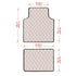 Waterproof Universal Leather Car Floor Mat Front Rear Carpet, 4pcs - millionsource