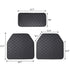 Heavy Duty Leather Front Rear Floor Mat for Car SUV Truck - millionsource