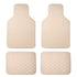 Heavy Duty Leather Front Rear Floor Mat for Car SUV Truck - millionsource