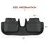 Custom Fit PU Leather Car Floor Mat for 2014-2017 Accord, 3Pcs - millionsource
